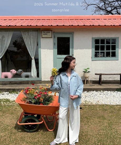 73[予約]matilda&lee cool wide pants