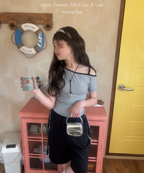 18[予約]matilda&lee uncut striped top