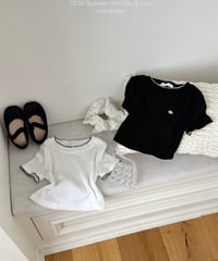 9[予約]matilda&lee eyelet pincoat tee