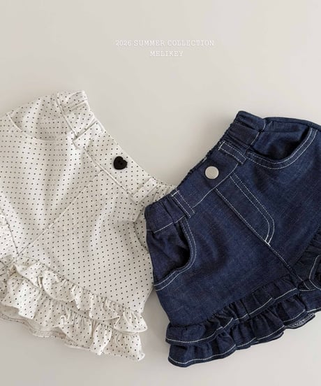 43[予約]melikey tutu frill shorts