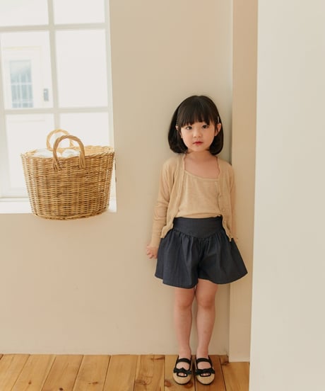 11[予約]mon Atelier airy frill cardigan