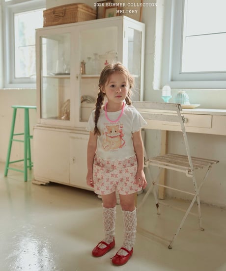 42[予約]melikey colored ribbon shorts