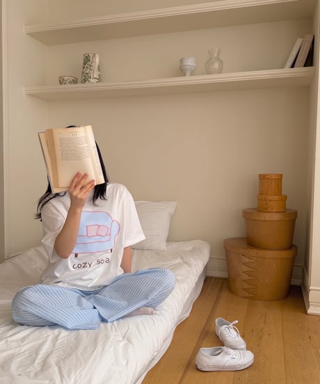 16[予約]ninibello cozy sofa short sleeve t-shirt(adult)