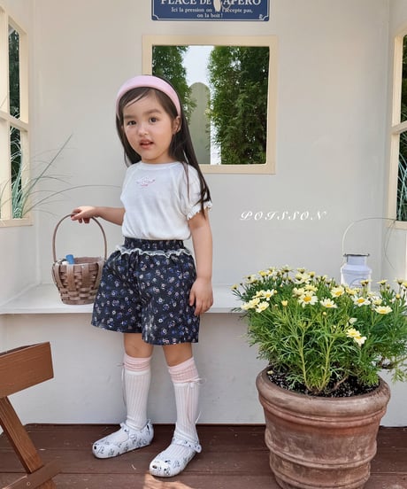 24[予約]poisson frill coco shorts