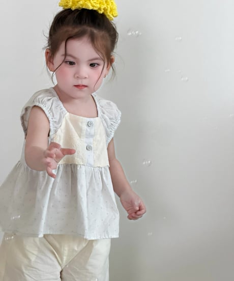 44[予約]mydaughter butter cream lovely two-piece set
