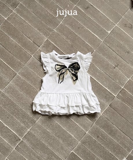 5[予約]jujua ribbon tee