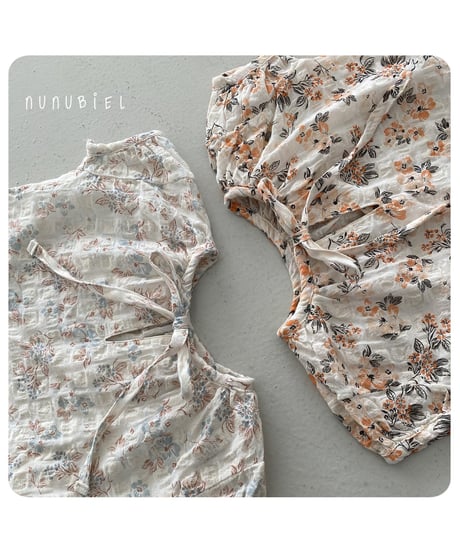 30[予約]nunubiel blossom blouse