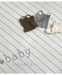 21[予約]nunubiel bebe yoyo sleeveless
