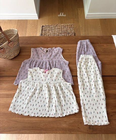 24[予約]ohho mare pleated blouse