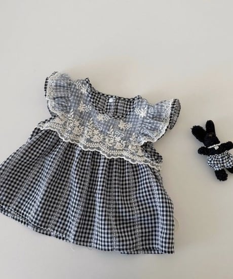 17[予約]mydaughter anna check blouse