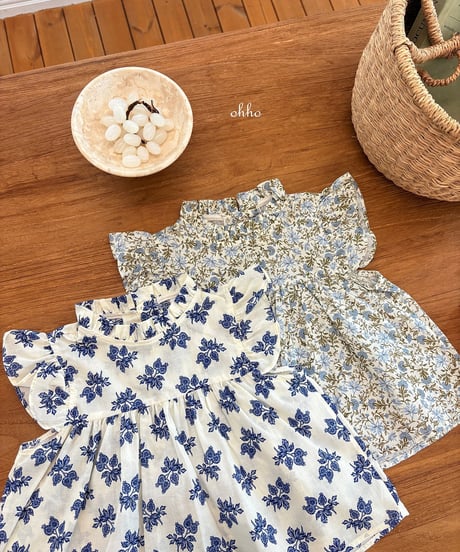 15[予約]ohho caramel blouse