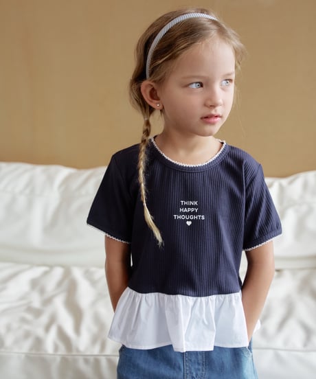 7[予約]momoann windy frill tee