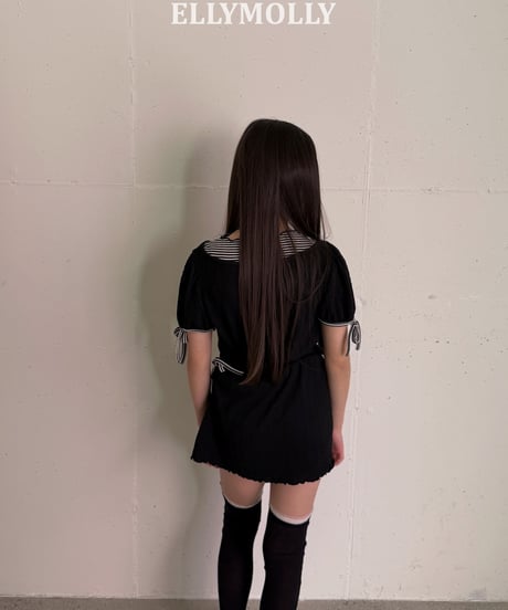 237[予約]ELLYMOLLY coco puff top