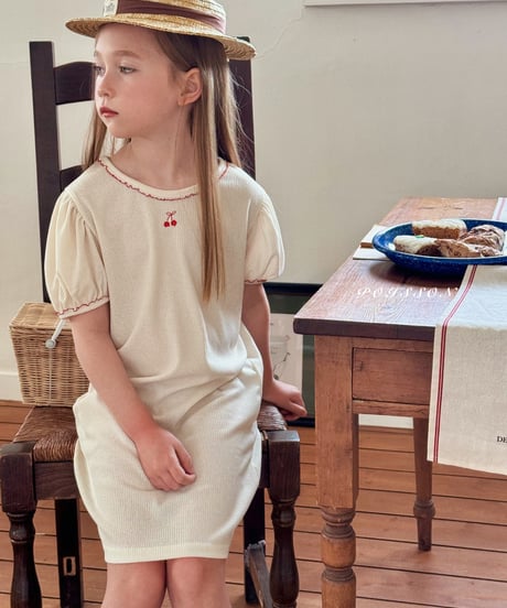 5[予約]poisson cherry puff tee