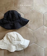 12[予約]La.camel clover hat