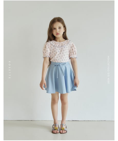1[予約]ROSETTE coco shirring t-shirt
