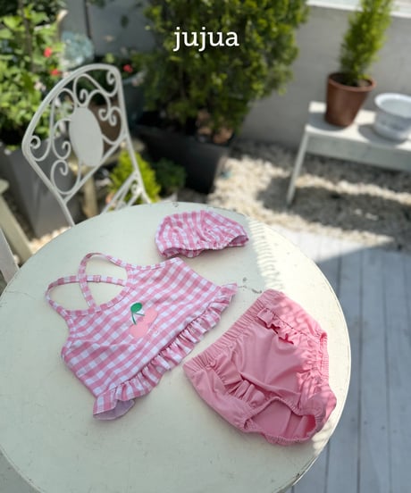 21[予約]jujua cherry swimwear(hat set)