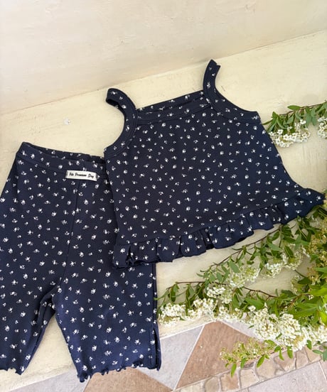 34[予約]momoann alo pants(navy)