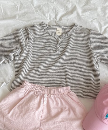 23[予約]ninibello marine stripe t-shirt