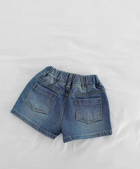 71[予約]melikey brush denim pants