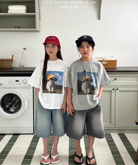 37[予約]matilda&lee sunny cat tee