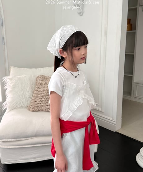 80[予約]matilda&lee see through frill ops