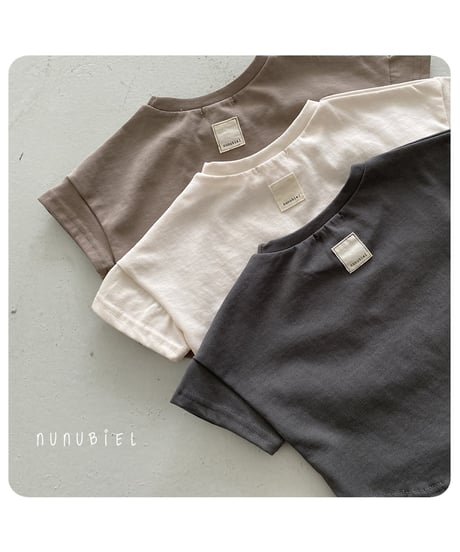 67[予約]nunubiel bebe marine t-shirt