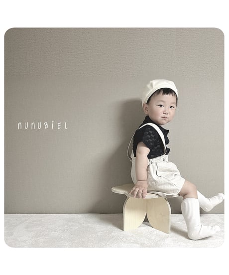 33[予約]nunubiel quadrangle shirts
