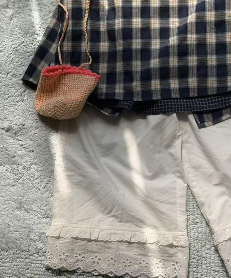 60[予約]aiai white lace pants
