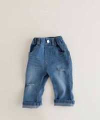 54[予約]melikey capri denim pants