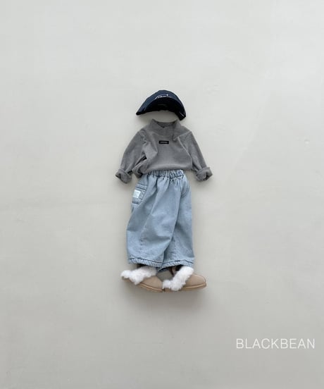 37[予約]blackbean peach polar tee(kids)