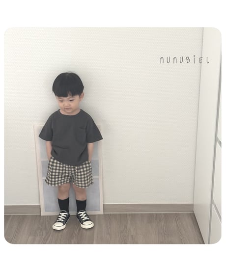 70[予約]nunubiel checkerboard pants