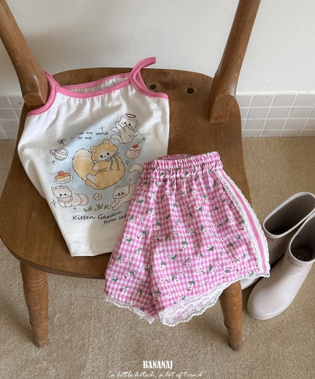 68[予約]BANANAJ kiki wind pants