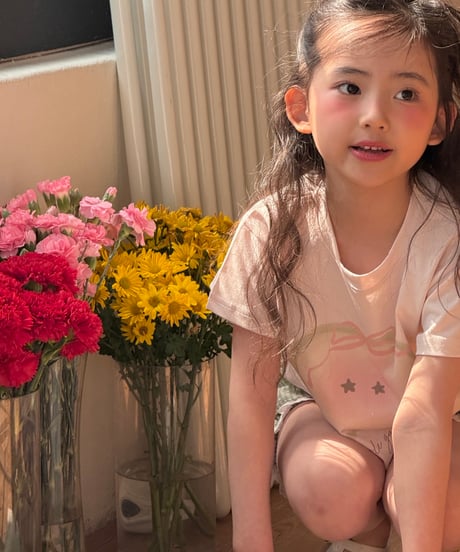21[予約]ninibello apple pony crop tee