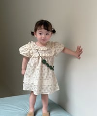 9[予約]mydaughter organic flora dress