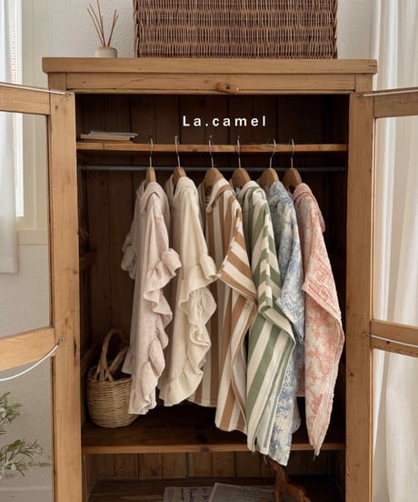 31[予約]La.camel drawing hood