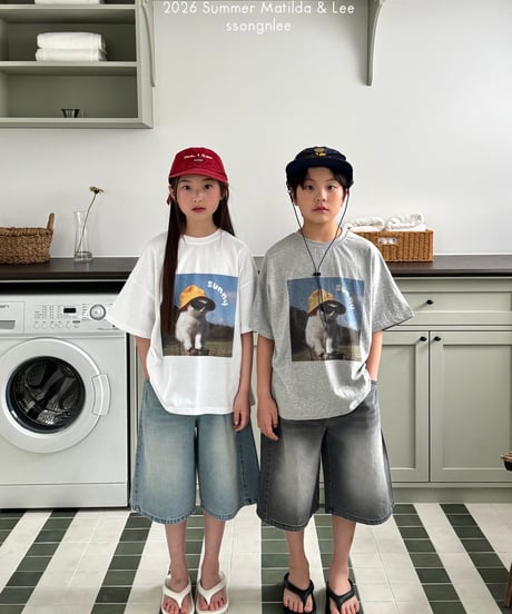 37[予約]matilda&lee sunny cat tee
