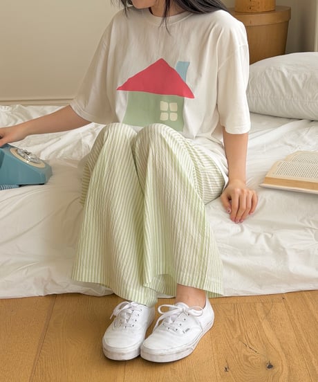 12[予約]ninibello sweet home short sleeve tee(adult)