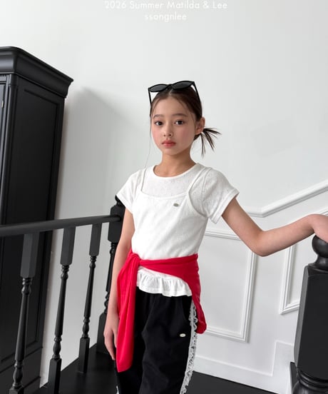 8[予約]matilda&lee summer frill tee