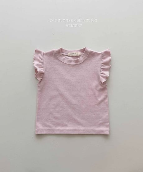59[予約]melikey macaron frill t-shirt