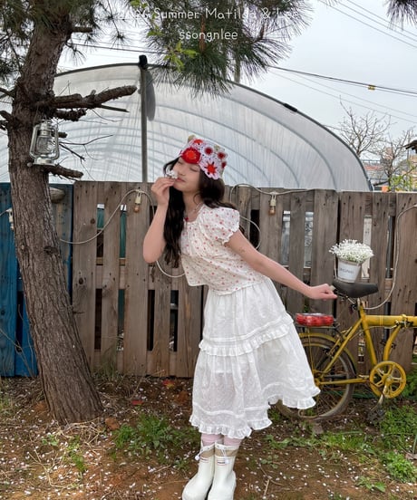 21[予約]matilda&lee rose blouse