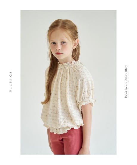 10[予約]ROSETTE roan blouse