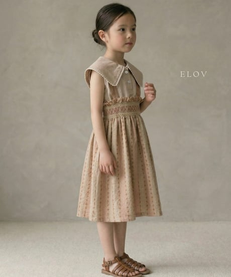 4[予約]elov&monpetitbebe rena blouse