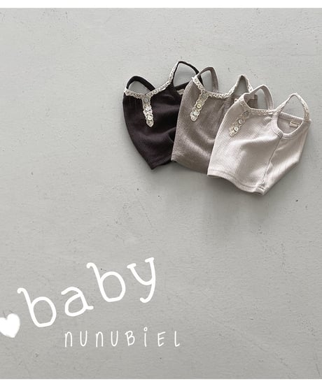 63[予約]nunubiel bebe kichi sleeveless