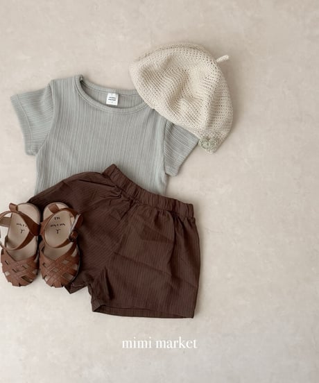 5[予約]mimi market sting short sleeve
