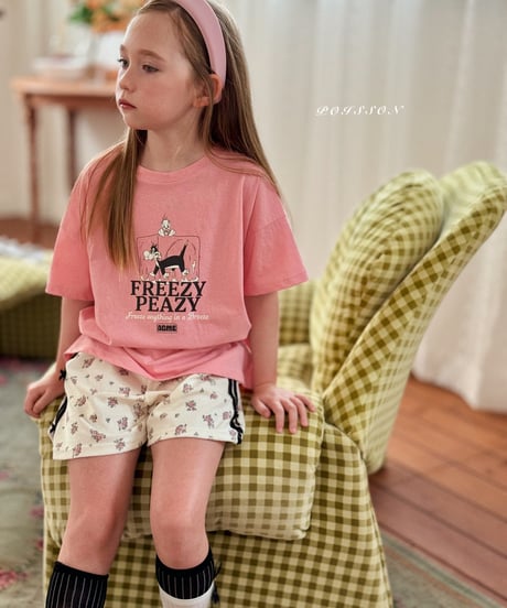 17[予約]poisson flower line shorts
