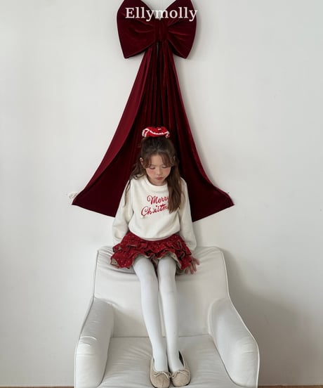 [即納]ELLYMOLLY pearl merry tee