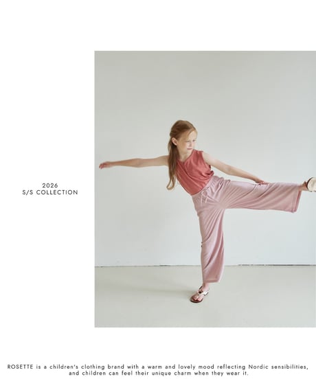 25[予約]ROSETTE air pants