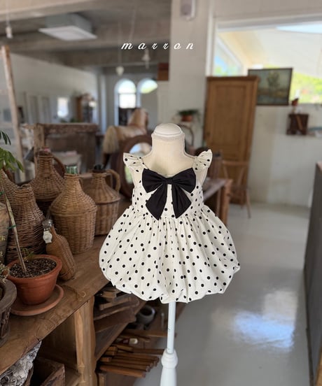 71[予約]marron bubble ribbon brooch