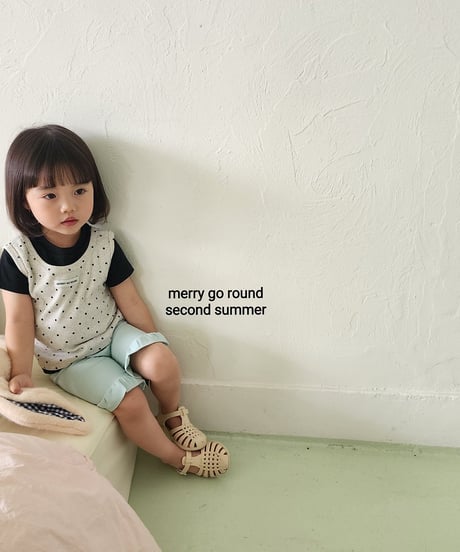 58[予約]merry go round jelly sleeveless set